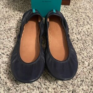 Tieks navy ballet flats
